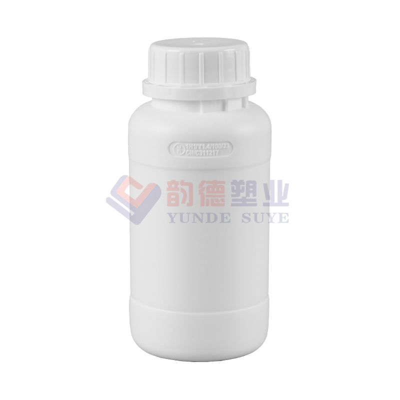 두꺼운 중용량 고배리어 불소화 원형 병 300ml-01