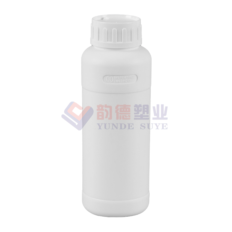내구성이 뛰어난 대형 저장 불소 원형 병 500ml-02(두꺼운 버전)