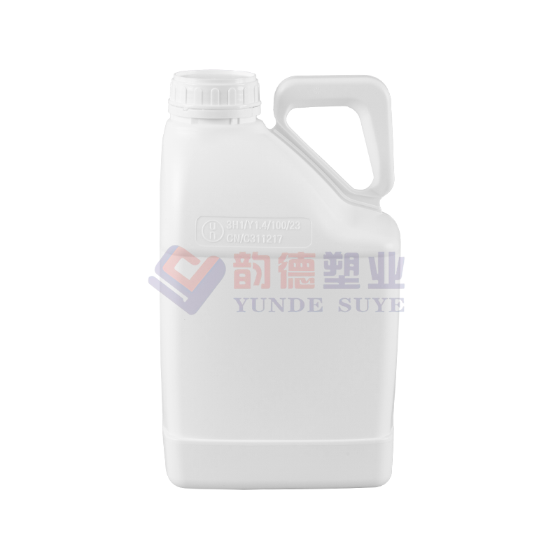 순수한 흰색 플라스틱 불화 사각 배럴 5L-03