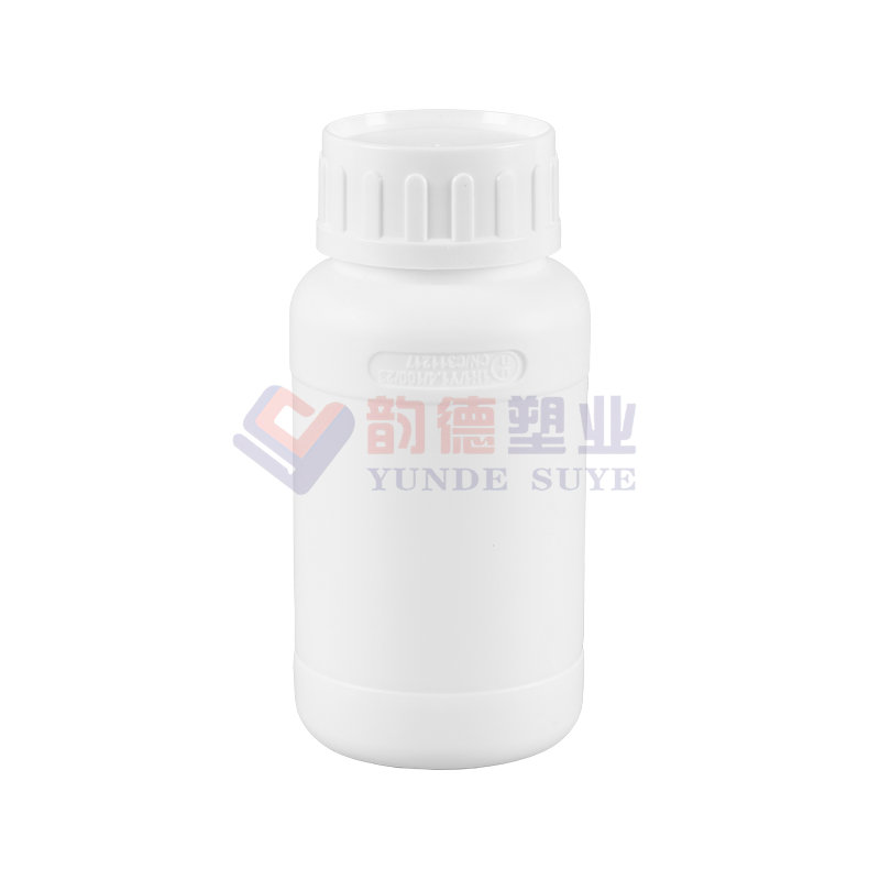 순백색 두꺼운 300ml 불소 원형 병 250ml-02 (두꺼운 버전)