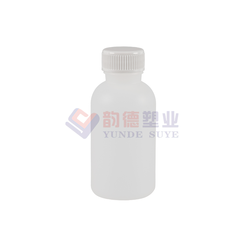 PP 캡이 있는 화학 농축 HDPE 원형 병 100ml-01(A)