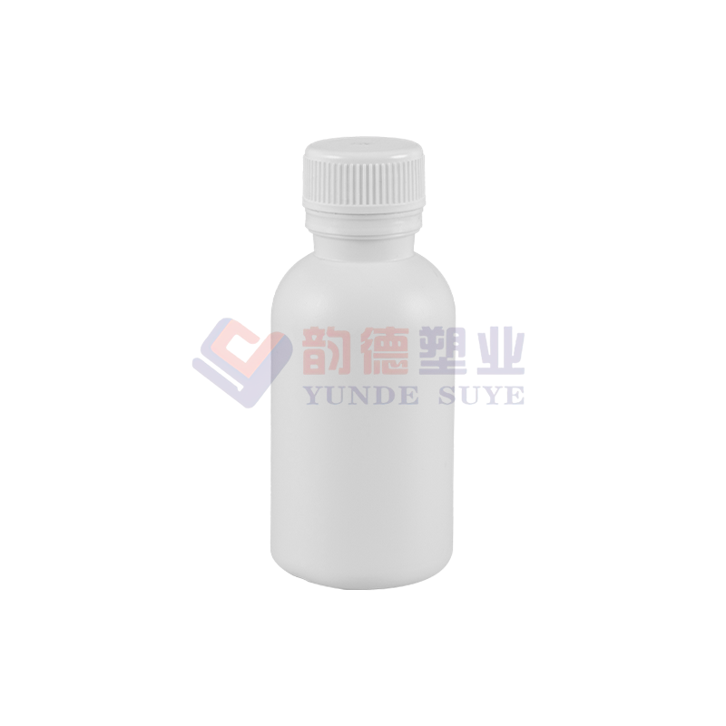 반투명 플라스틱 불소 원형 병 100ml-01 (B)